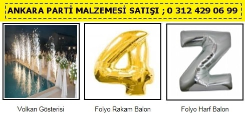Aziziye Mah Ankara parti malzemesi sat